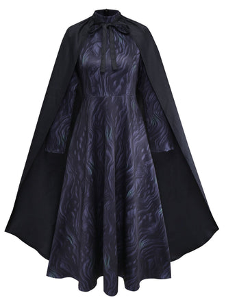 1940er Böse Hexe Elphaba Halloween Cosplay Cape Set