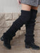 Mohair Gestrickt Lang-Pile Socken