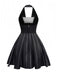 [Vorverkauf] 1960er Nightmare Before Weihnachten Schläger Streifen Kleid