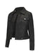 1960s Leder Multi-Zip Moto Jacke