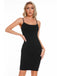 1980er Dehnbar Enges Kleid mit Built-In Shapewear