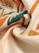 1970er Boho Blumen Bogen Stufen Rock