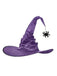 Halloween Spinne Satin Hexenhut