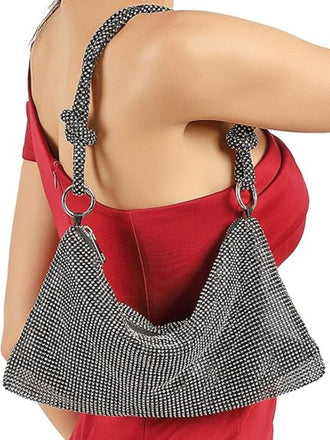 Strassstein Funkelnd Abend Henkel Umhänge Tasche