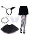 Halloween Clown Kostüm Zubehör Set