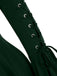 1980er Gothic Hooded Punk Lang Jacke