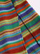 1970er Träger Bunt Streifen Binden Boho Kleid