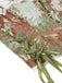 1960er Blumen Spitze Spaghetti Träger Korsett Top