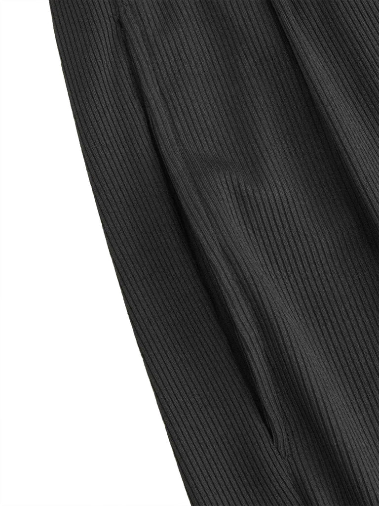 1980er Solide Spaghetti Träger V-Ausschnitt Romper