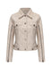 1960s Leder Multi-Zip Moto Jacke