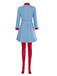 1950er Die With a Smile Gaga Cosplay Kostüm Set