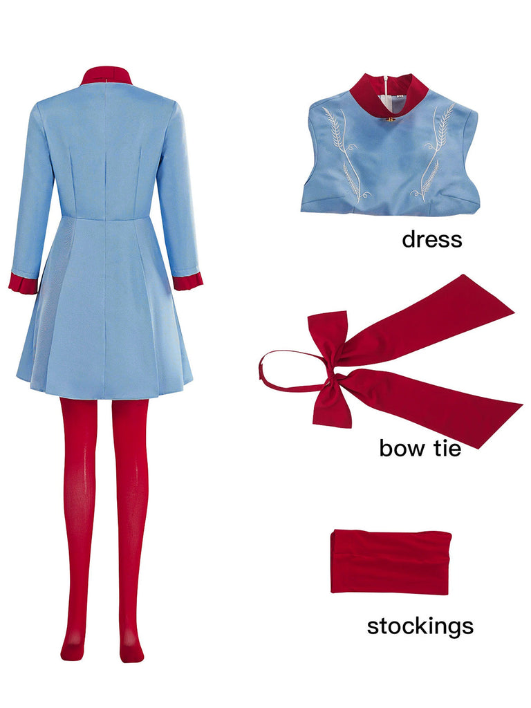 1950er Die With a Smile Gaga Cosplay Kostüm Set