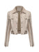 1960s Leder Multi-Zip Moto Jacke