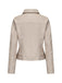1960s Leder Multi-Zip Moto Jacke