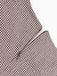 1950er Kerbkragen Farbblock Gingham Plaid Kleid