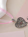 Vintage Oktoberfest Schleife Herz Blume Halskette