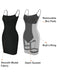 1980er Dehnbar Enges Kleid mit Built-In Shapewear