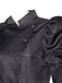 2PCS Schwarz 1940er Gothic Wicked-Inspiriert Elphaba Hexenkostüm mit Hut