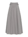 Grau 1980er Solide Metall Dekoration Maxi Rock