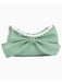 RETRO BOWKNOT PEARL SOLIDE ACHSELTASCHE