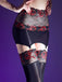 Halloween Spitze Splice Bodycon Suspender Strümpfe