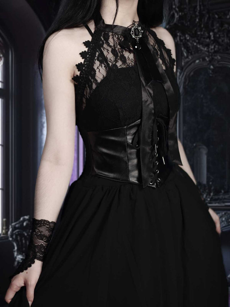 SPITZE STEAMPUNK KLEID