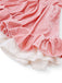 Rosa 1970er Weihnachten Samt Rüschen Bunny Girl Kleid Set