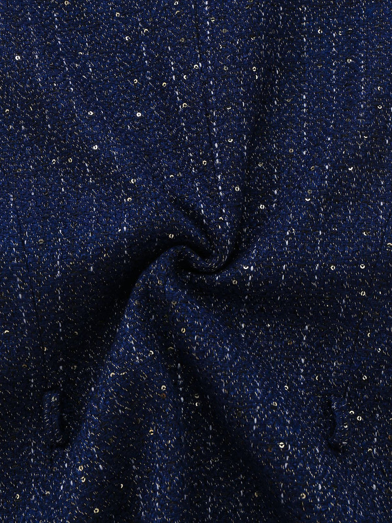 1960er Solide Tweed Knopf Gürtel Weste