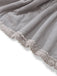 1930er Solide Revers Taste Wildleder Mittellang Mantel