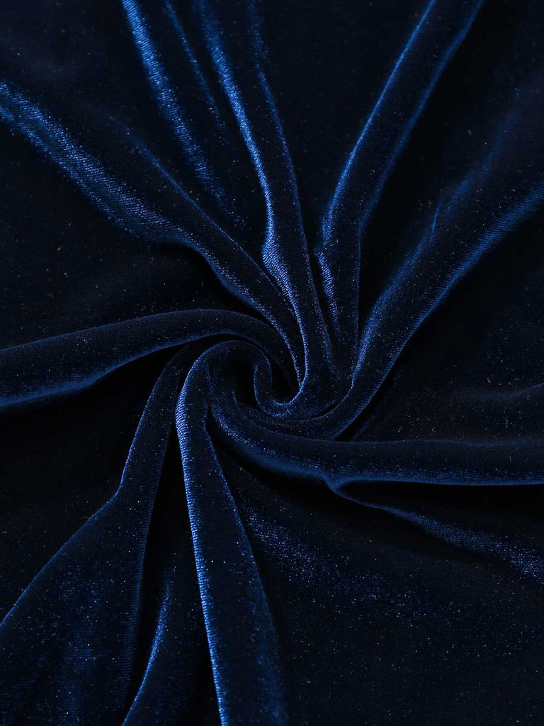 1960er Slip Samt Spitze Nachthemd