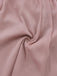 Rosa 1980er Chiffon Rüschen Hochhals Bluse