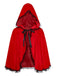 2PCS Rot 1980er Samt Spitze Pailletten Trägerlos Kleid & Cape