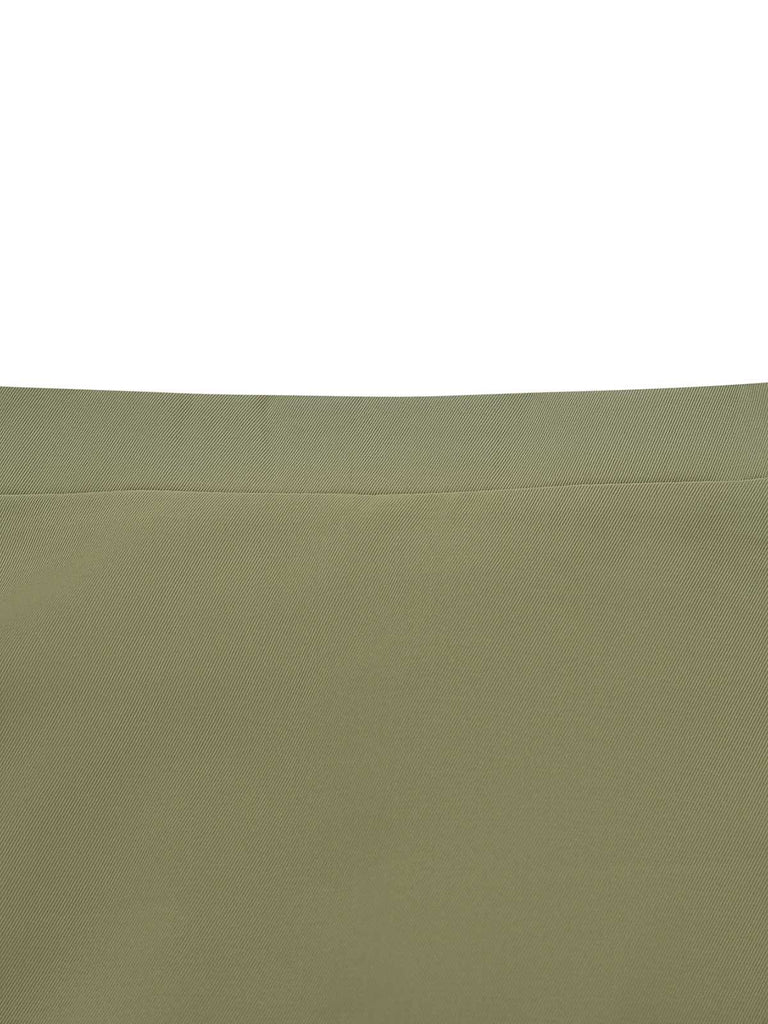 Grün 1980er Solide Midi Rock