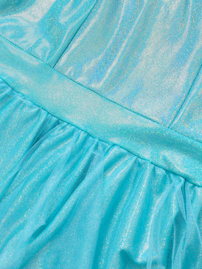 1970er Halloween Fee Schmetterling Flügel Funkeln Tüll Kleid