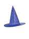 Blau 1970er Halloween Sternenklar Hexe Tüll Kostüm Kleid