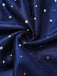 Blau 1970er Halloween Sternenklar Hexe Tüll Kostüm Kleid