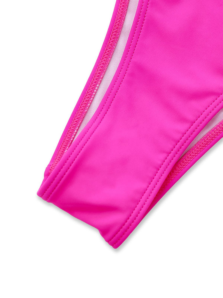 1970er Schmetterling Spaghetti Träger Schnürung Bikini Set