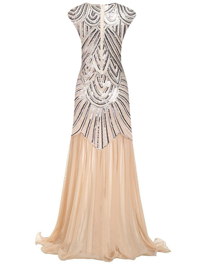 1920ER VINTAGE PAILLETTEN PARTY KLEID