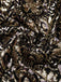 [Vorverkauf] Schwarz & Gold 1920er Netz Pailletten Blumen Fringe Kleid