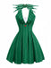[Vorverkauf] 1960er Nightmare Before Weihnachten Schläger Streifen Kleid