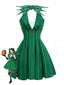 [Vorverkauf] 1960er Nightmare Before Weihnachten Schläger Streifen Kleid