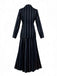 1940er Wednesday Streifen Uniform Kostümset