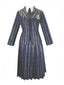 1940er Wednesday Streifen Uniform Kostümset