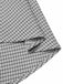 2PCS 1950er Schulterfrei Top & Tasten Plaids Rock