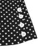 [Vorverkauf] 1960er Träger Kontrast Polka Dots Rüschen Jumpsuit