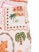 [Vorverkauf] Orange 1950er Strand Briefmarken Verdreht Jumpsuit