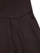 2PCS 1930er Baumwolle Solide Bluse & Latzhose