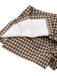 [Vorverkauf] 2PCS 1950er Schalkragen Weste & Plaid Plissiertes Rock