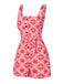 [Vorverkauf] Rose Rosa 1950er Sonnentotem Taste Romper