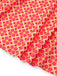 [Vorverkauf] Orange 1960er Hippie Blumen Rundhals Kleid